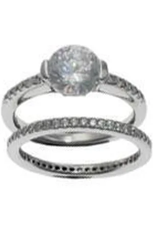 DIAMONFIRE Zilveren combinatiering