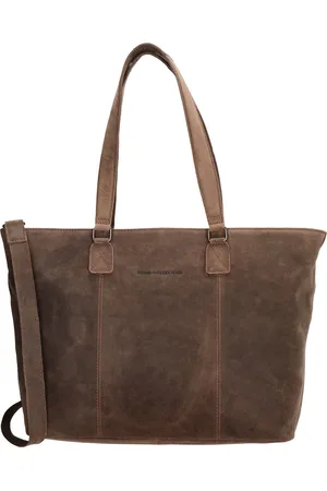 Hide & Stitches Idaho Handtas - - 100% Leer