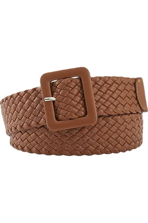 Fashion Favorite Faye Gevlochten Riem - | 105 x 4 cm | Kunstleder |