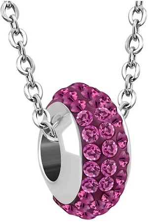 Amanto Ketting Cuma - 316L Staal - Shamballa - 10x6mm - 45cm