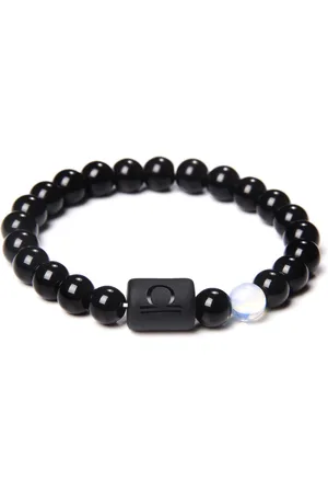 Bixorp Stars Edelsteen Sterrenbeeld Armband Libra / Weegschaal - Kralenarmband met Zodiac