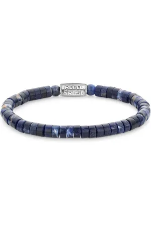 Rebel & Rose Armband - Staal/Beads |