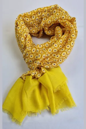 Modesjaals.nl Vlotte dames sjaal in 4 kleuren / 50 % katoen met 50% viscose