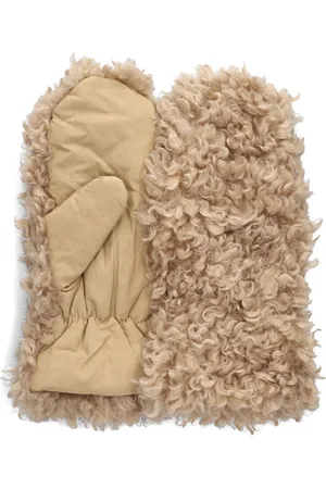 ANOTHER LABEL Lena Fur Gloves Handschoenen Dames -