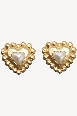 Margot Bardot Milou Gold. - Oorbellen dames - - Statement oorbellen