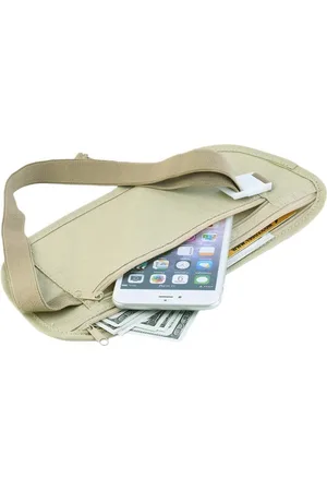 Merkloos Money belt - Heuptasje - Reisportemonnee