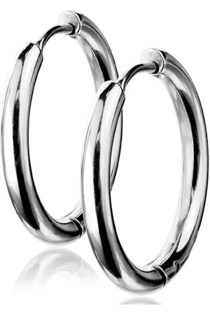 LMPiercings NL Oorringen basic 12mm - Zilver
