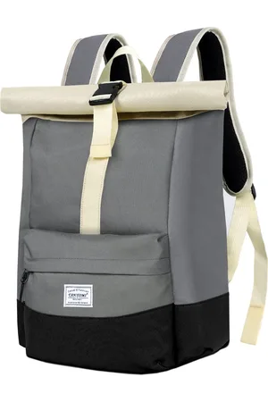 TAN.TOMI Rugzak, Rolltop Rugzak, 25 tot 40 L-Spatwaterdicht-met Laptopvak Tot 15,6 Inch, voor Herren & Dames