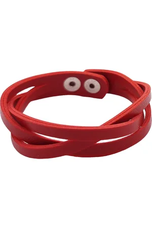 Rhylane Lederen Armband - Knoopsluiting -