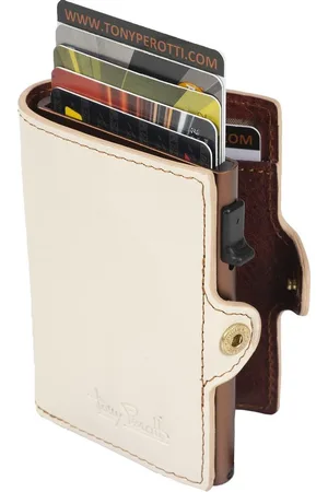 Tony Perotti Furbo RFID Creditcardhouder met papiergeldvak - - container Bruin