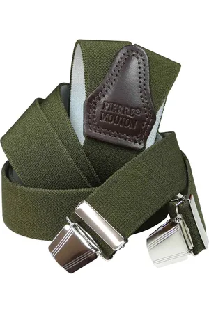 Pierre Mouton Sterke Bretel - Bretels - Volwassenen - Heren - - 140cm - 3 brede clips - XL - XXL
