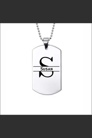 MC Ketting RVS Met Naam - Susan