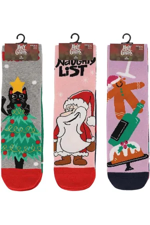 Apollo Kerstsokken dames - 6-Pack -