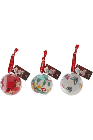 Apollo Kerstsokken dames in kerstbal - 6-Pack -