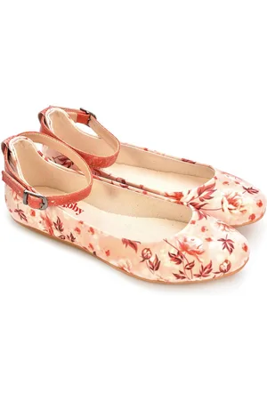 Goby Herfst Bladeren - Ballerinas - Flats - Hoge kwaliteit - Handmade - Meisjesprint
