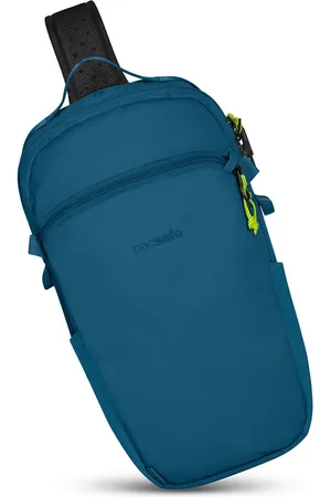 Pacsafe ECO Sling Backpack - 12 L - Slingrugzak - Anti-diefstal Rugzak - Ergonomische backpack - Inclusief Ruimte voor 2 Waterflesvakken - RFID-blokkerend - Beveiligde Tas - Waterafstotend