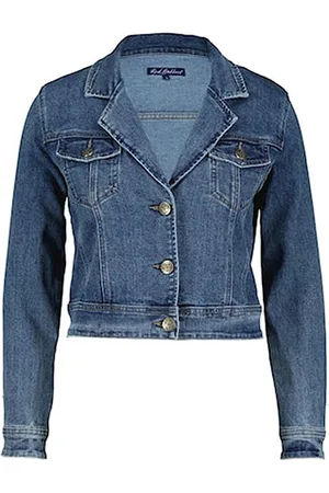 Red Button Jas Jacky Jill Denim Srb4348 Stone Used Dames
