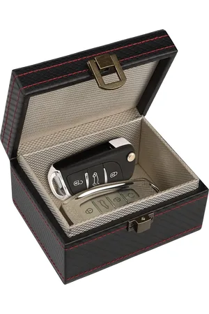 Merkloos Autosleutel RFID Antidiefstal - RFID Beschermhoes Autosleutel - Beschermhoes Autosleutel Box - Autosleutel Kluis - RFID Anti-Diefstal Doos - Faraday Box Autosleutel - Faraday Box - Keyless Entry Hoesje - Sleuteletui - Sleuteltasjes - Cadeau