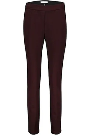 Red Button Broek Andie Punta Srb4364 344 Burgundy Dames