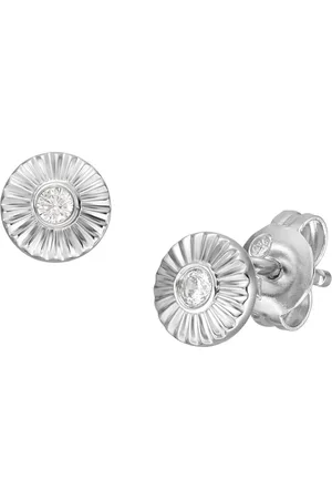 Fossil Sterling Silver Dames OorbellenOorknoppen Zilver