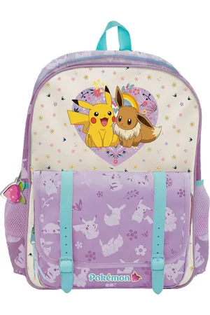 Pokemon Rugzak - Pikachu & Eevee - A4 map formaat - 42cm - Premium Flower collection