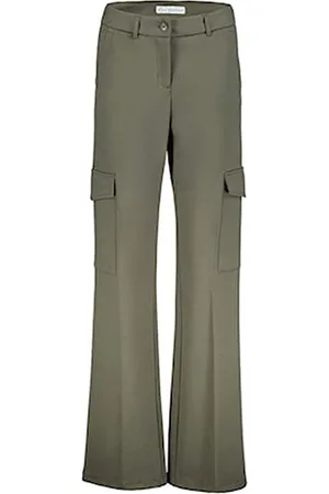 Red Button Broek Colette Cargo Punta Srb4381 316 Dark Khaki Dames