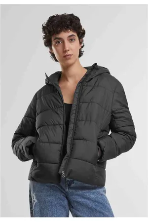 Urban classics Short With Hood Gewatteerd jack - 4XL