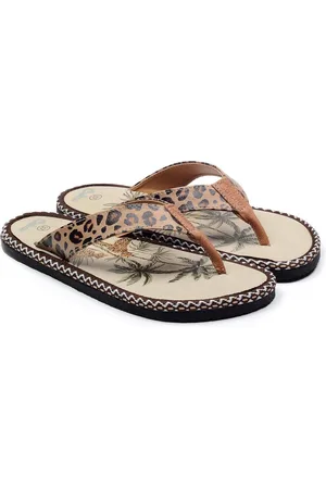 Goby Leopard - Sandalen - Slippers - Hoge kwaliteit - Handmade