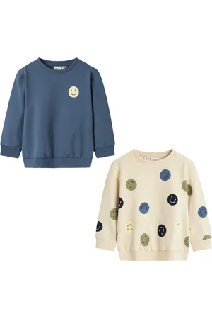 NAME IT Sweater jongens – 2 stuks – NMMsumo – maat 104