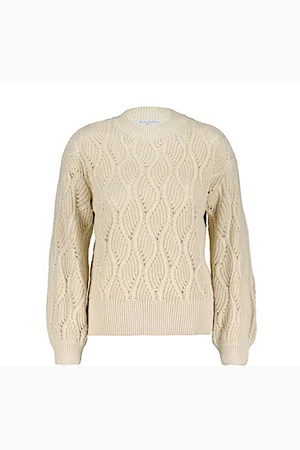 Red Button Sweater SRB4360 Fanny swirl - Mushroom