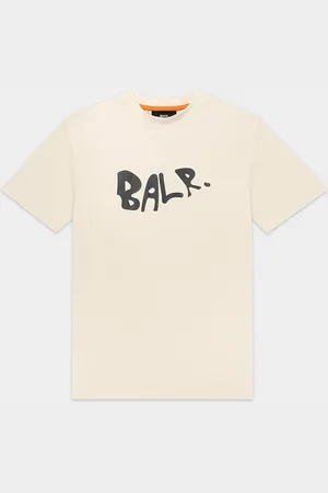 BALR. Balr Logo Graffiti Box Fit T-Shirt