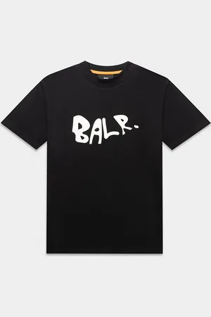 BALR. Balr Logo Graffiti Box Fit T-Shirt