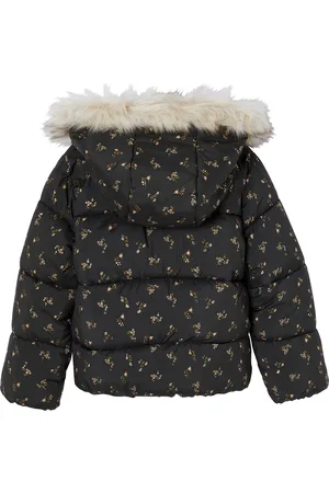 Vertbaudet Donsjack met capuchon voor meisjes met fleece voering