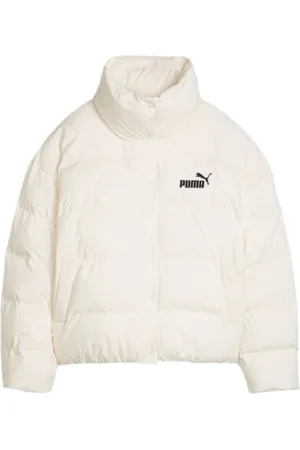 PUMA Polyball W Dames Winterjas - Creme - Puffer jacket