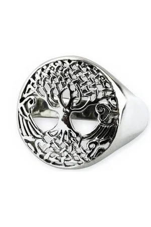 etNox Tree of life Zilveren Ring maat 60 (R5501.60)