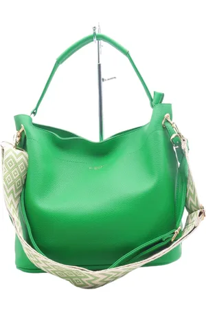 Flora & CO Bag in bag/tas in tas - handtas/crossbody - fashion riem - groen