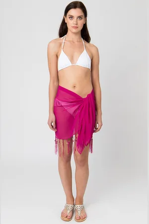 Pia Rossini San Remo Mini Sarong Fuchsia