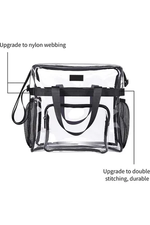 Merkloos Clear Bag