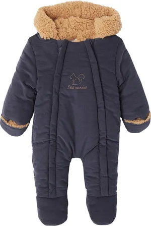 Vertbaudet Fluwelen kruippakje baby