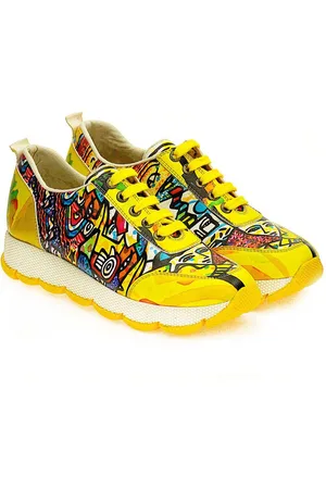 Goby Graffiti Art - Schoenen - Hoge kwaliteit - Handmade