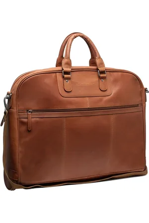 Chesterfield Leren Weekendtas Cognac Josh
