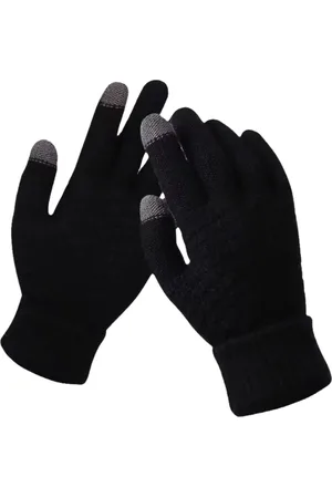 Merkloos Heren Touchscreen Handschoenen - Winterhandschoenen Fleece - Handschoenen Met Touchscreen - Windproof Handschoenen - Fietshandschoenen Herfst Winter - Windproof - Warm - Comfortabel
