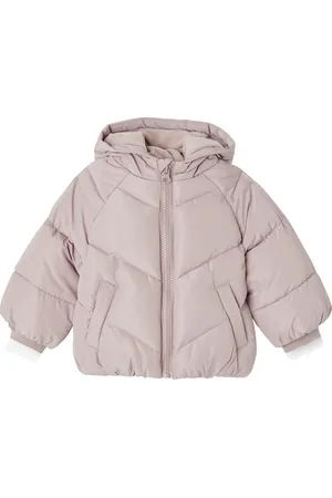 Vertbaudet Donsjas met capuchon babymeisje