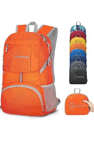 Merkloos Lichtgewicht Opvouwbare Rugzak 35L,Licht Rugzak Waterdichte Wandelrugzak,Pakbare Rugzak voor Dames En Heren,Outdoor Wandelen Camping Wandelen Reizen