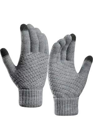 Merkloos Heren Touchscreen Handschoenen - Winterhandschoenen Fleece - Handschoenen Met Touchscreen - Windproof Handschoenen - Fietshandschoenen Herfst Winter - Windproof - Warm - Comfortabel