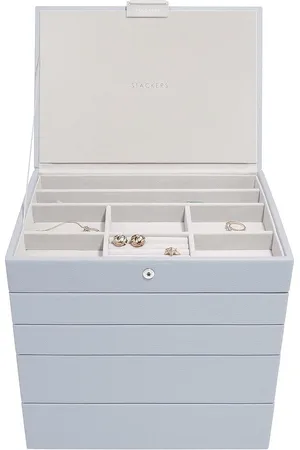 Merkloos Sieradendoosje Set van 5 - Perfect voor Organisatie en Opslag van Sieraden