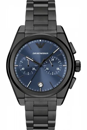 Emporio Armani Federico AR11561 Horloge - Staal - Grijs - Ø 43 mm
