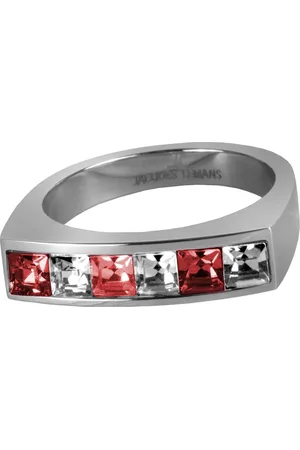 Jacques Lemans S-R46D52 - Ring (sieraad) - Staal