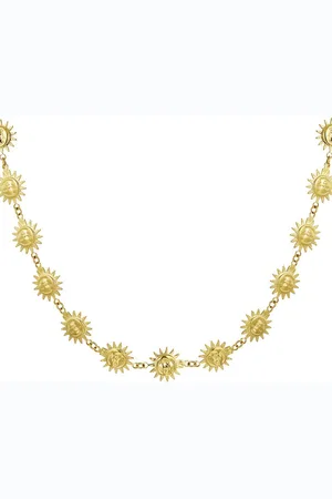 Bijoutheek Collier Zon Maan