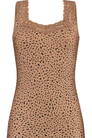 Ten Cate Singlet Lace Top Wild-Nuts - maat M - /Print/Zwart